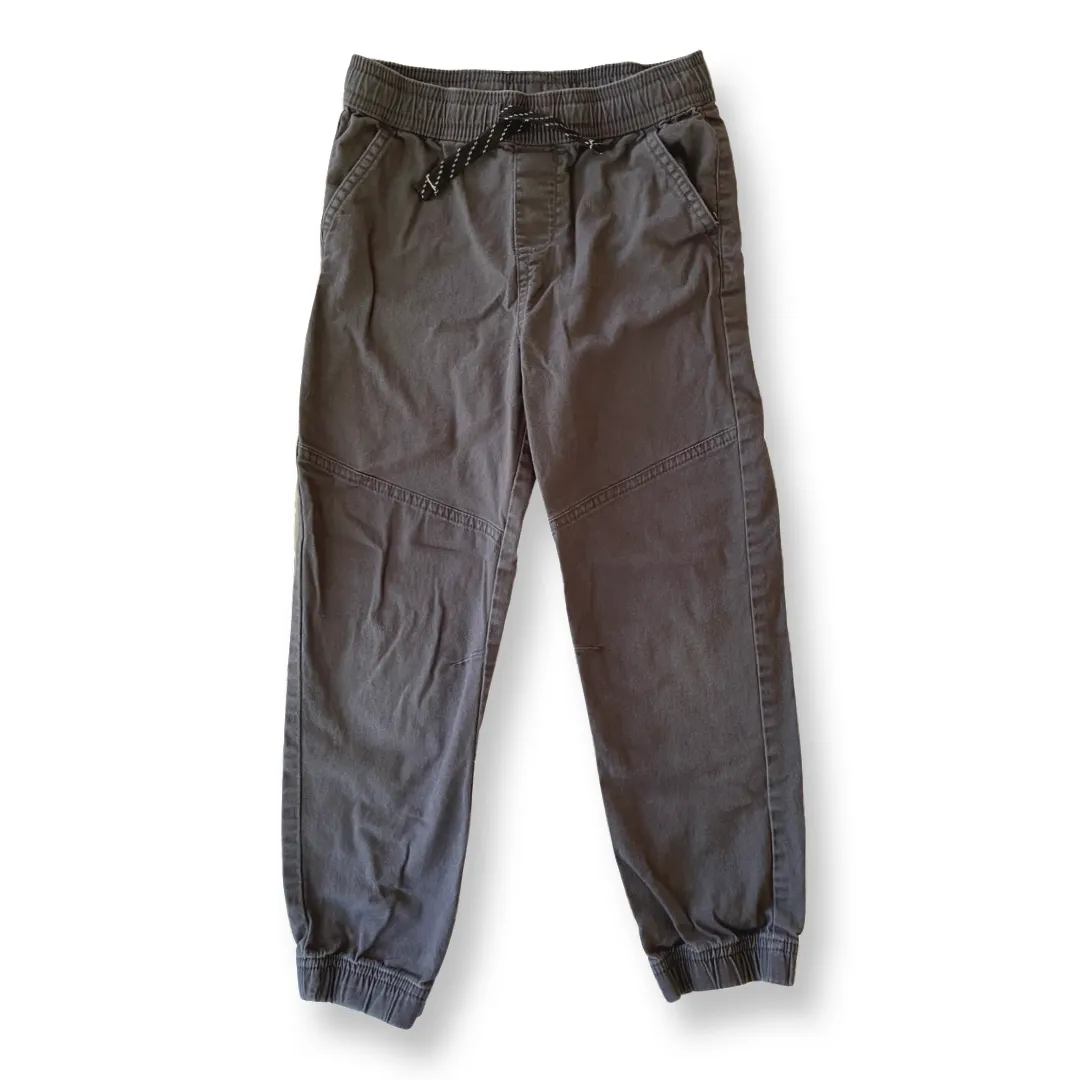 365 Kids Grey Chino Joggers - 7 youth