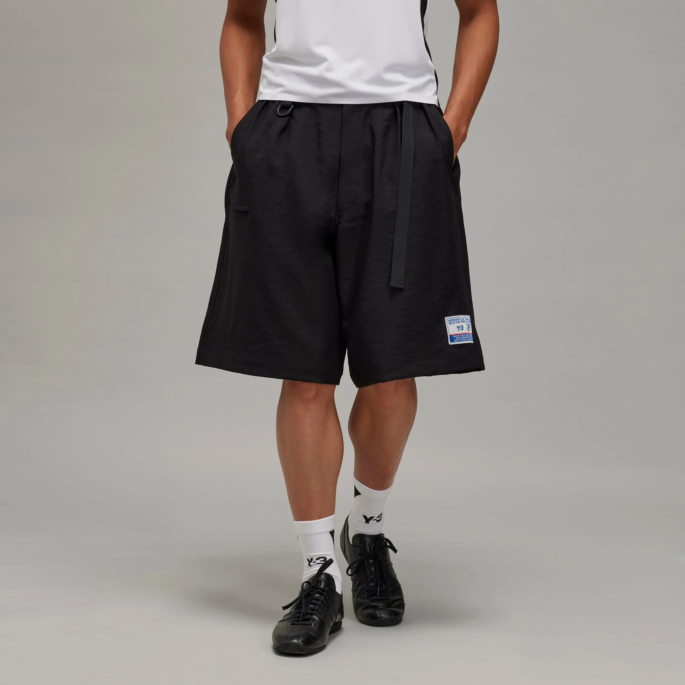 ADIDAS Y-3 JFA Culturewear Shorts Black