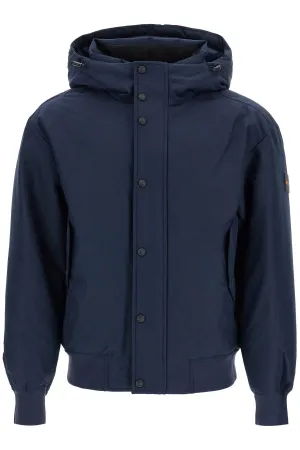 Adjustable Hooded Polyester Coat