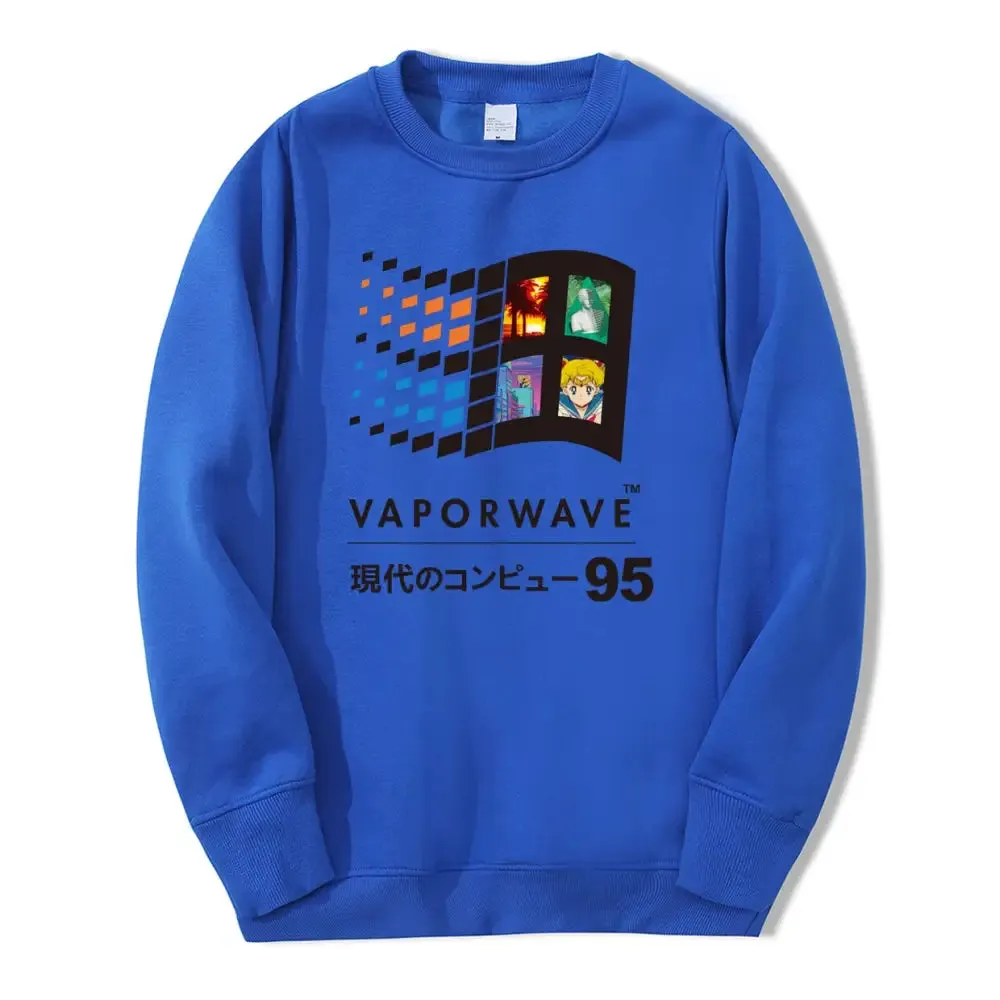 Aesthetic Vaporwave Retro Sweatshirt