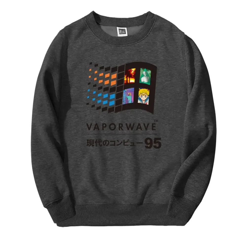 Aesthetic Vaporwave Retro Sweatshirt