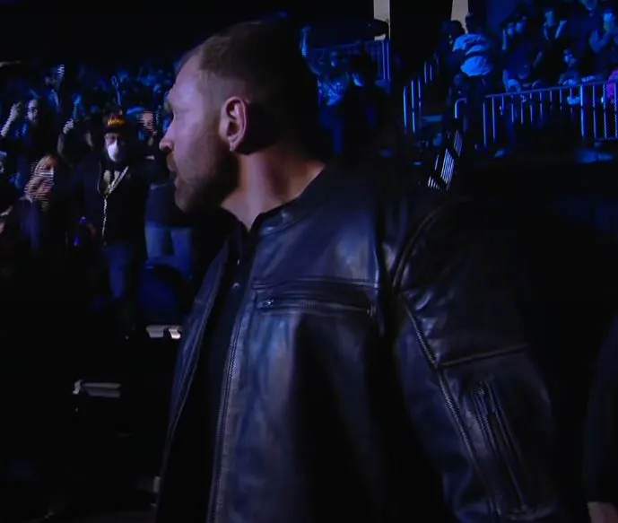 AEW Jon Moxley Returns Stylish Black Leather Jacket | Jon Moxley Returns AEW