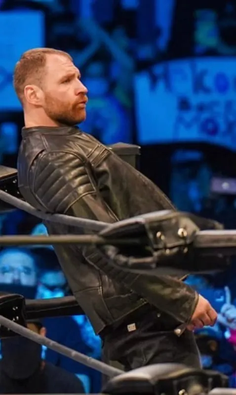 AEW Jon Moxley Returns Stylish Black Leather Jacket | Jon Moxley Returns AEW