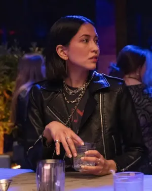 Am I OK? Sonoya Mizuno Biker Leather Jacket