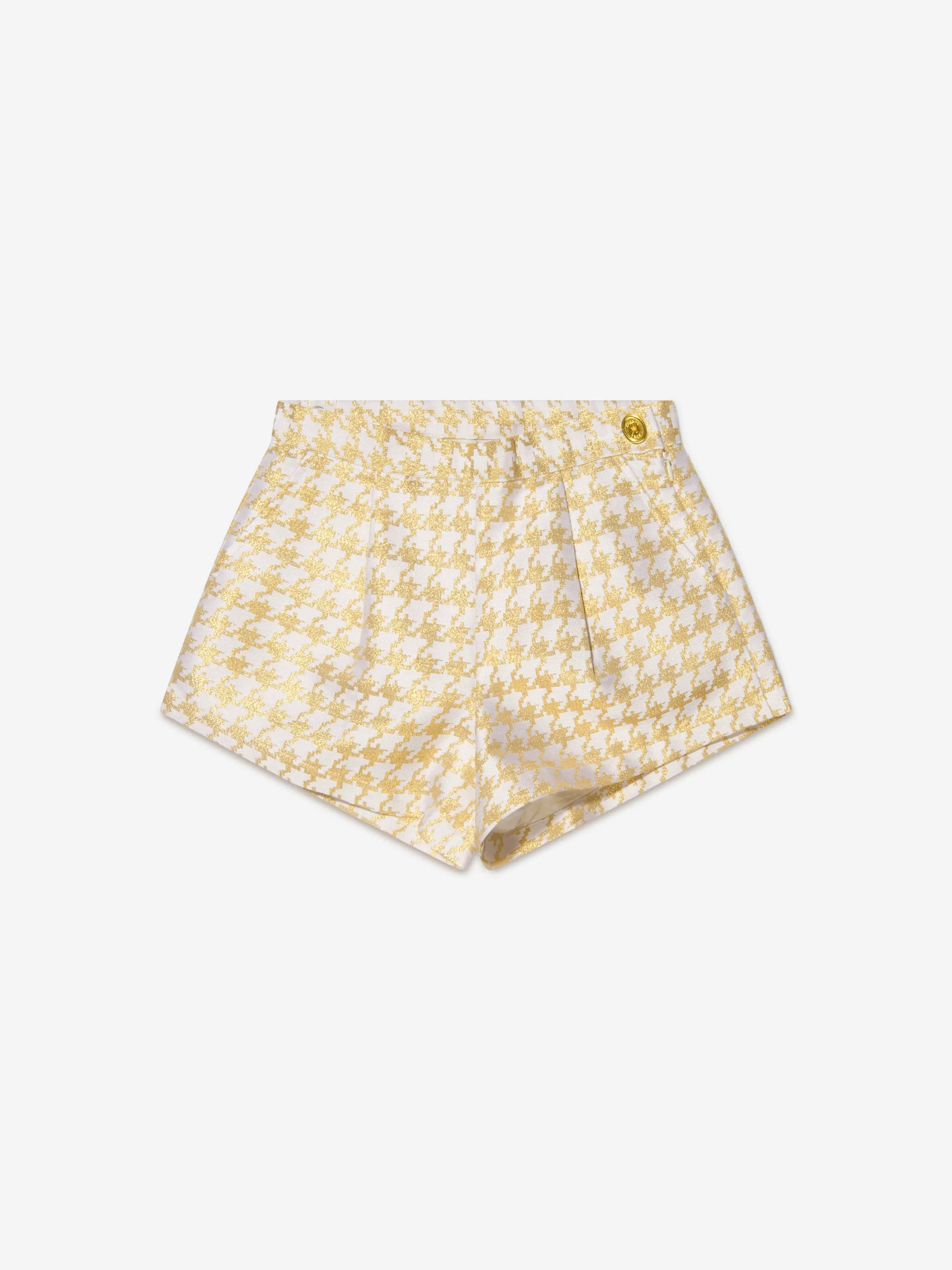 Angels Face Girls Houndstooth Shorts