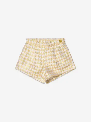 Angels Face Girls Houndstooth Shorts