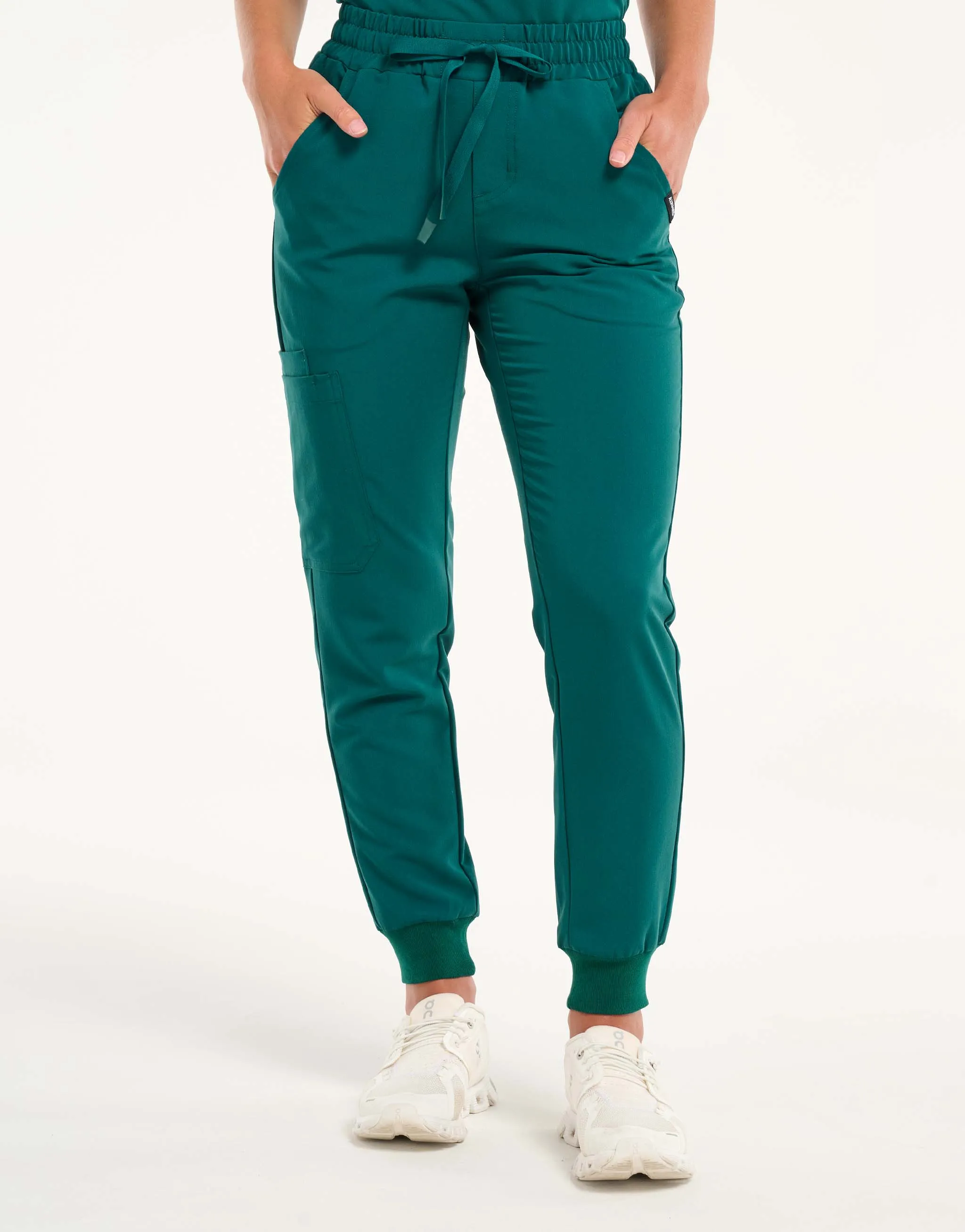 Aspire Jogger Scrub Pants - Harbour Green