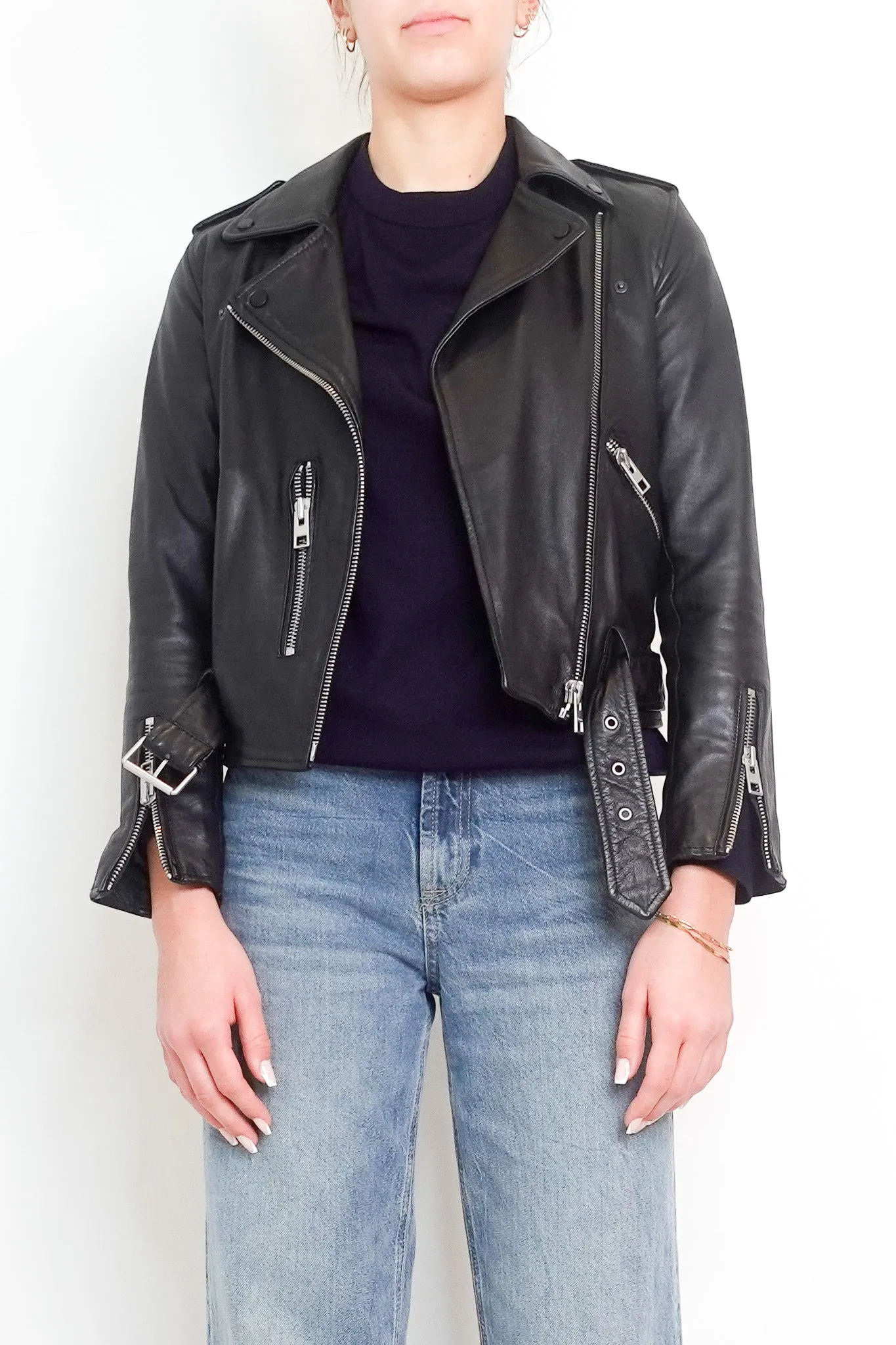 Black Leather Jacket RRP £350