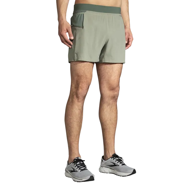 Brooks Men's Sherpa 5" 2-in-1 Short