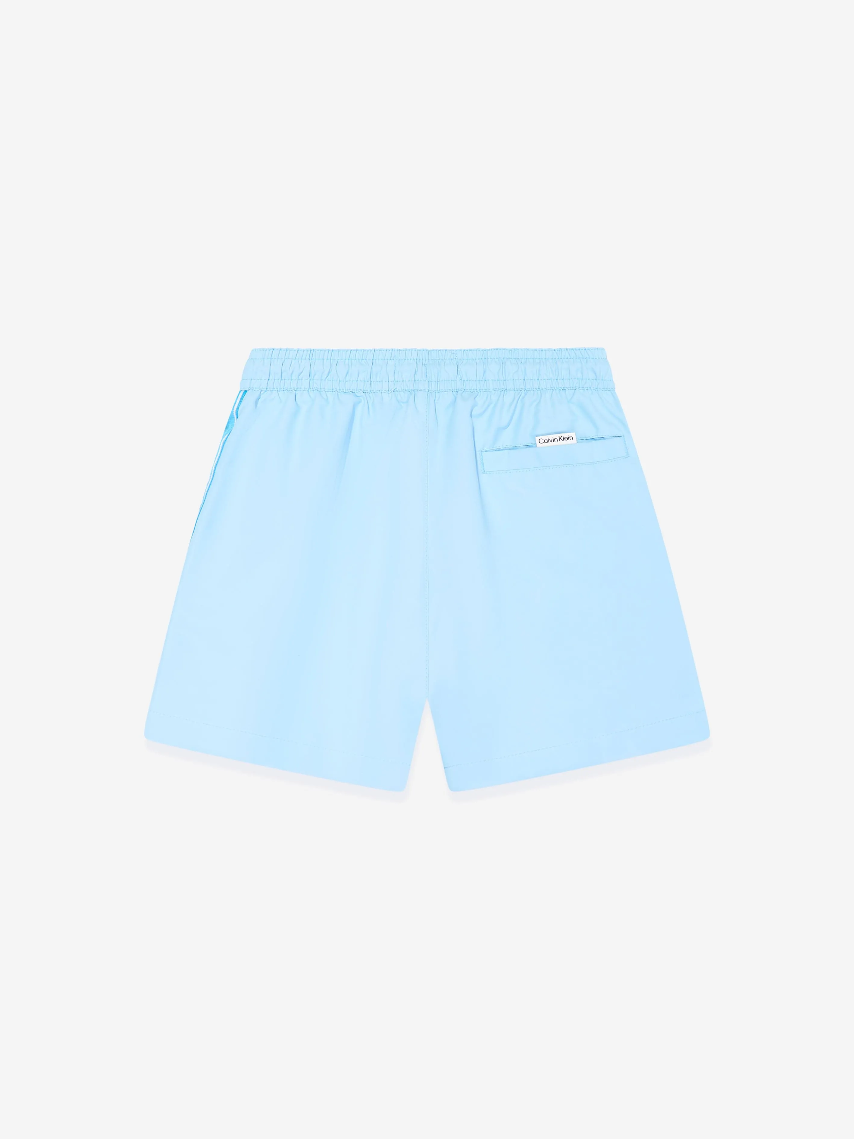 Calvin Klein Boys Drawstring Swim Shorts in Blue