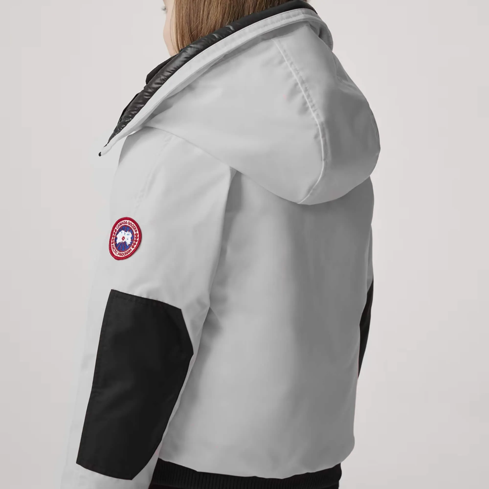 Canada Goose Youth Chilliwack Bomber White