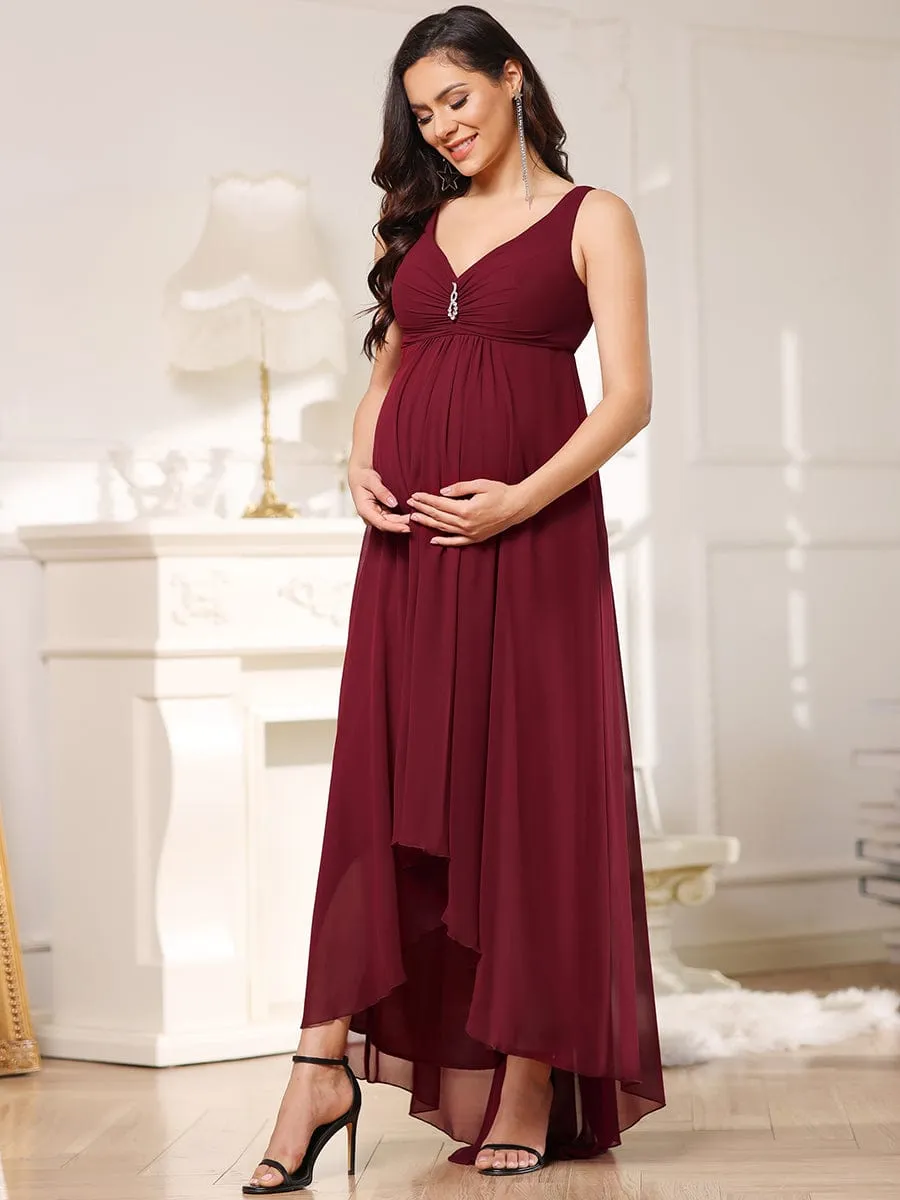 Casual Maternity Maxi Dress