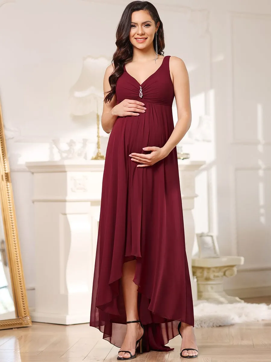 Casual Maternity Maxi Dress