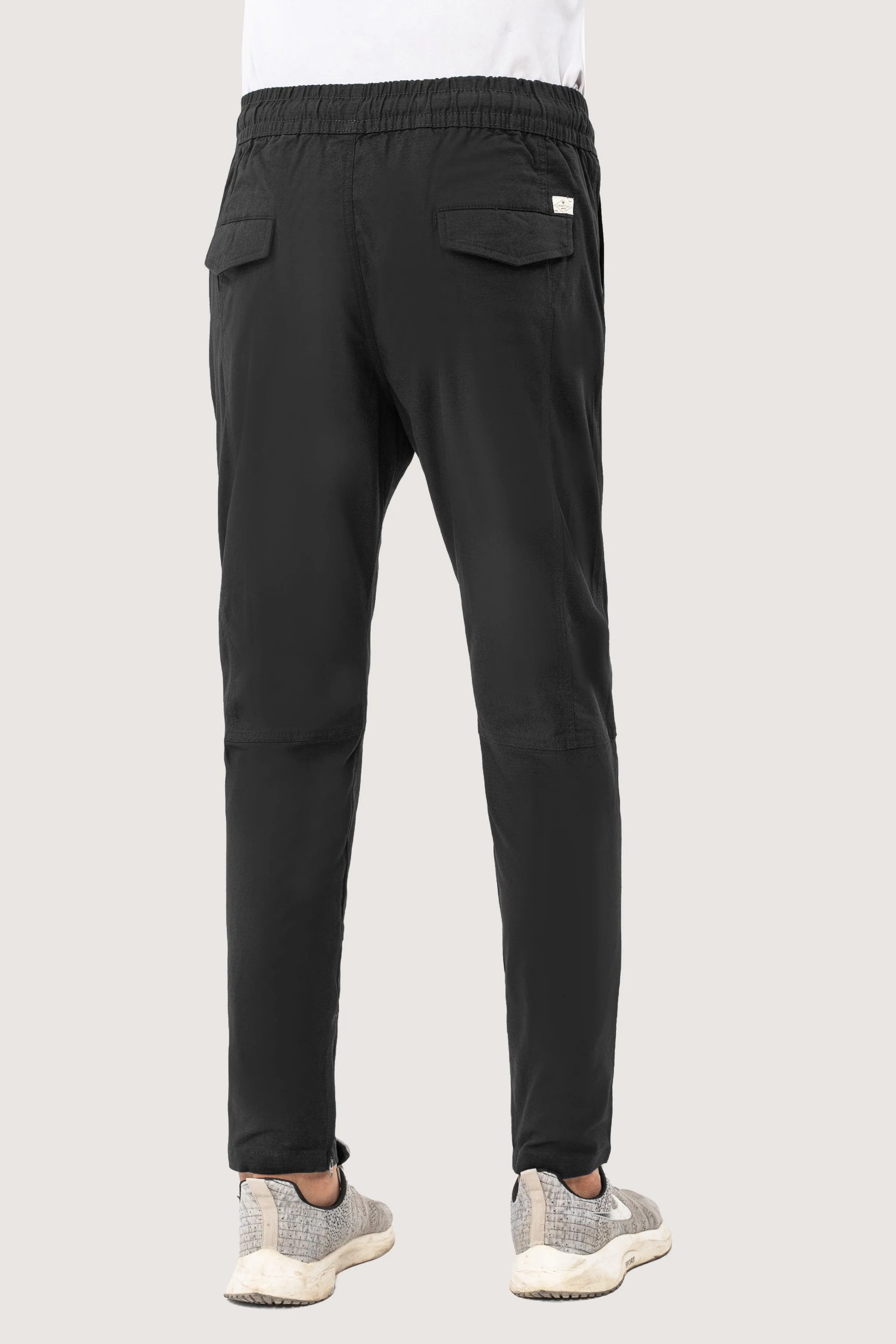 CASUAL RIPSTOP TROUSER  BLACK