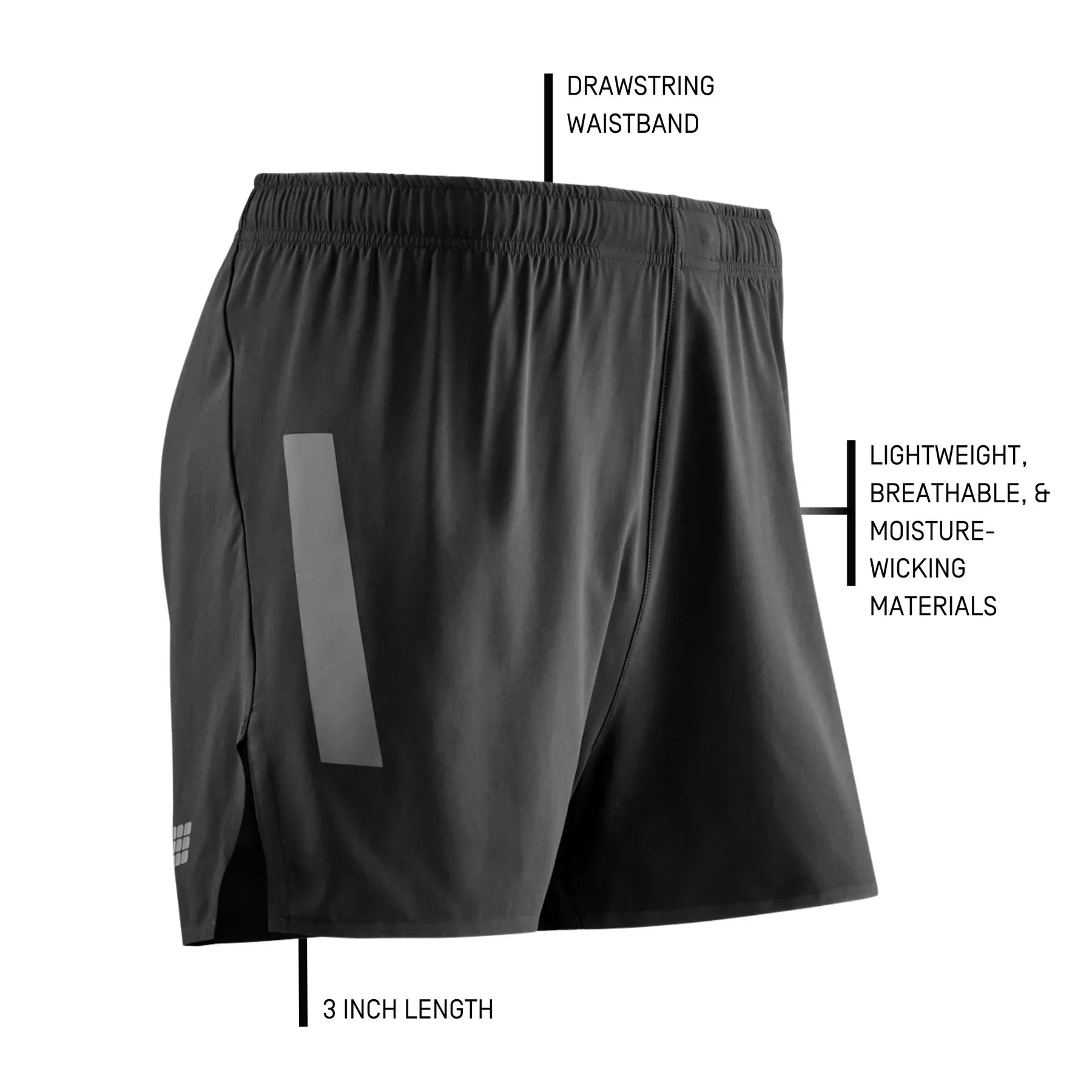 CEP | Race Loose Fit Shorts | Men's | Black