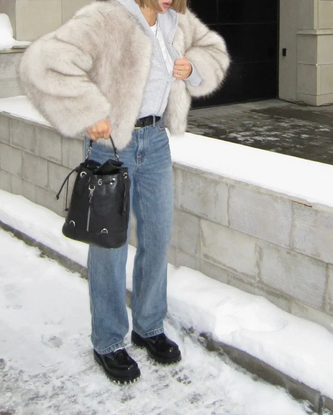 Chrissy Faux Fur Short Coat