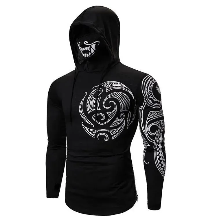 Cyberpunk Ninja Sweatshirt Hooded