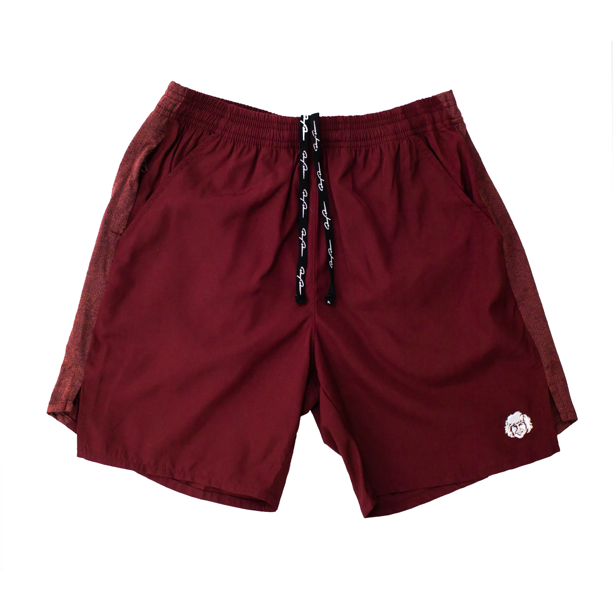 Danny Duncan Maroon Running Shorts