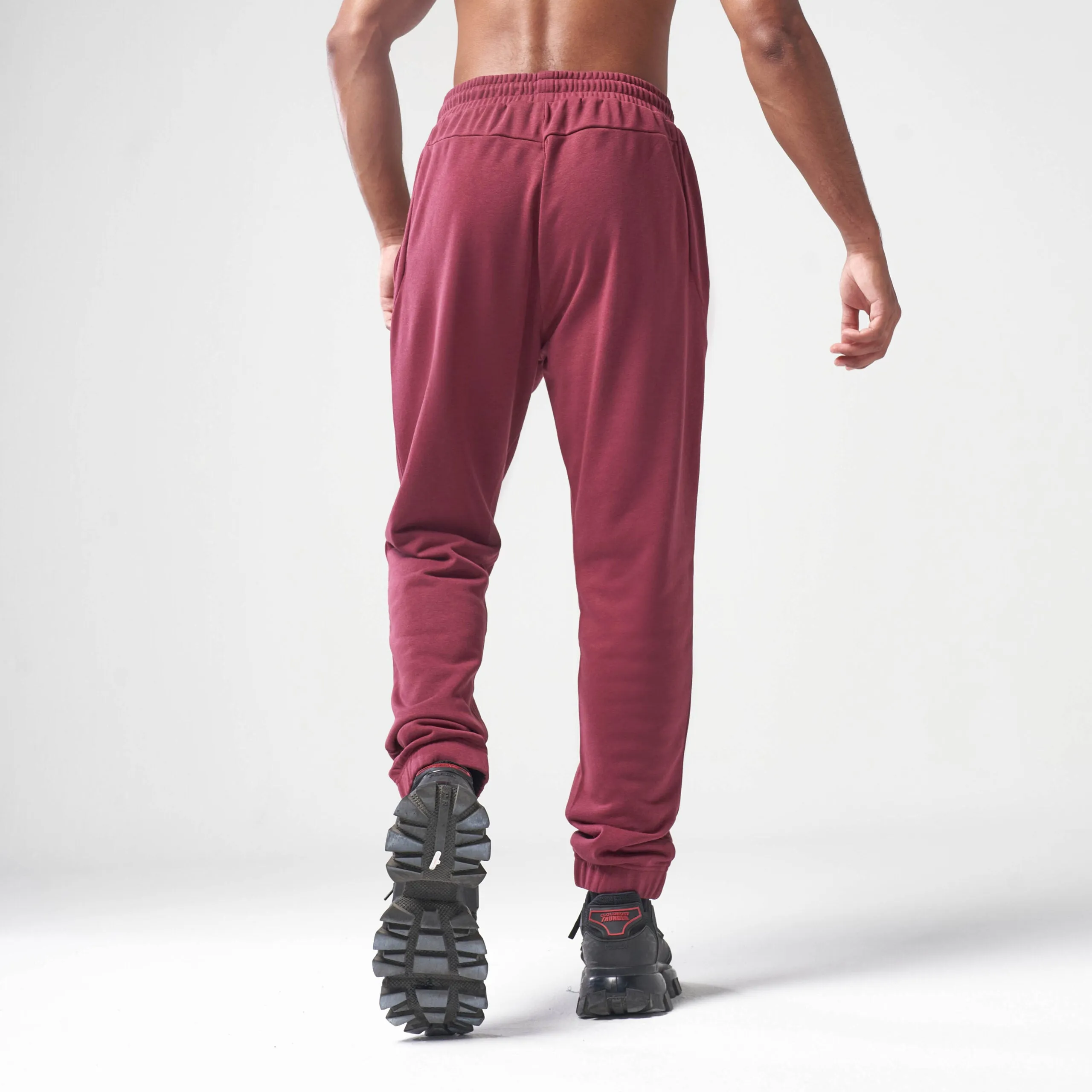 Essential Jogger Pants - Burgundy