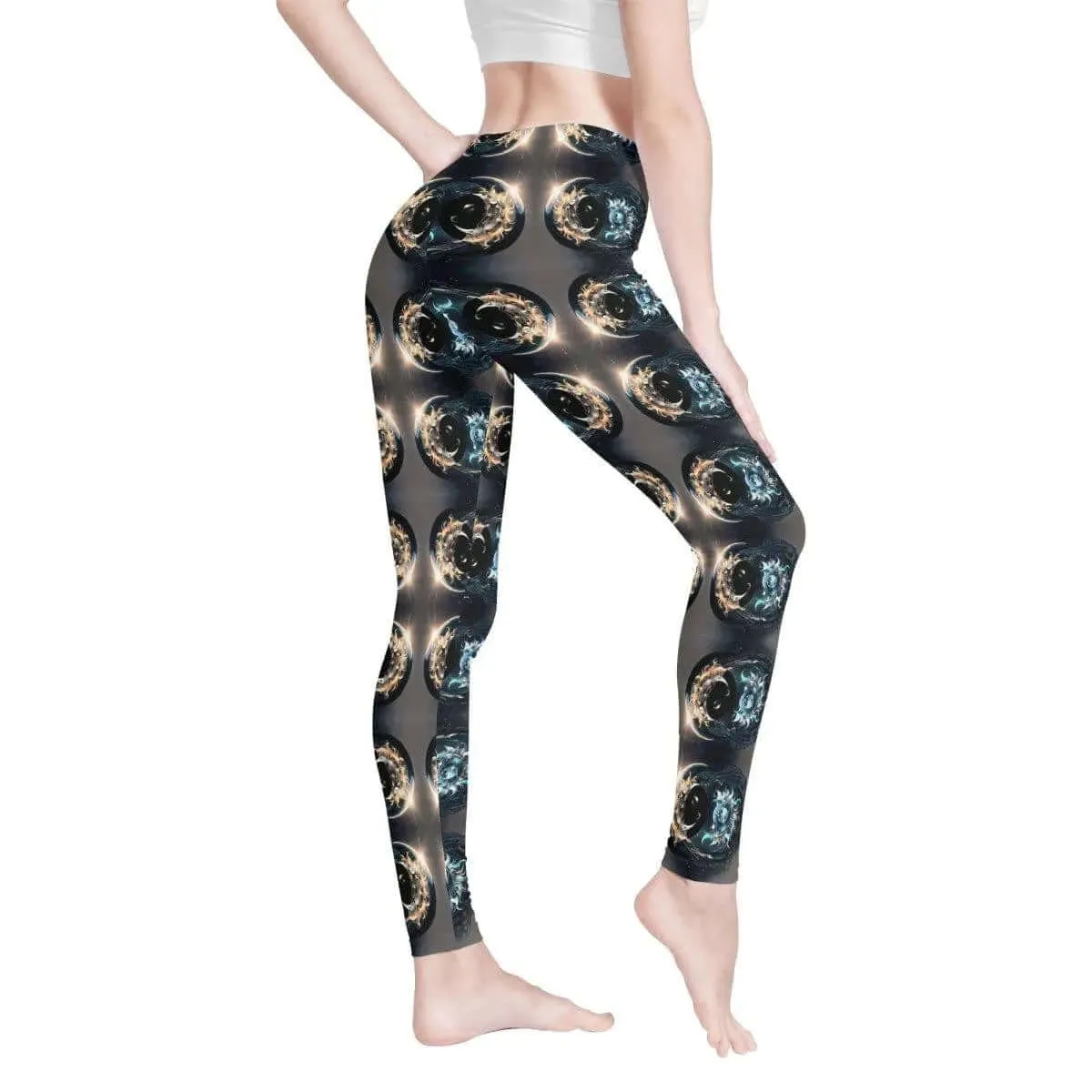 Fantasy Themed Yoga Leggings