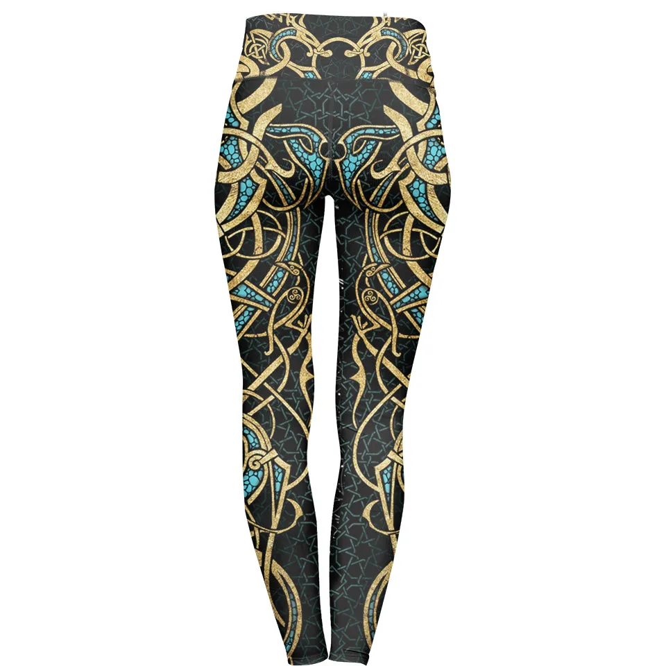 Freya High Waisted Leggings - Ice Edition