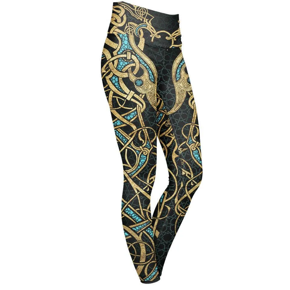 Freya High Waisted Leggings - Ice Edition