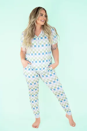 HIGH TIDE CHECKERS WOMEN'S JOGGER DREAM SET