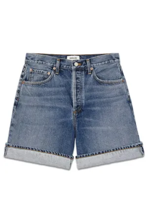 Indigo Dame Denim Shorts