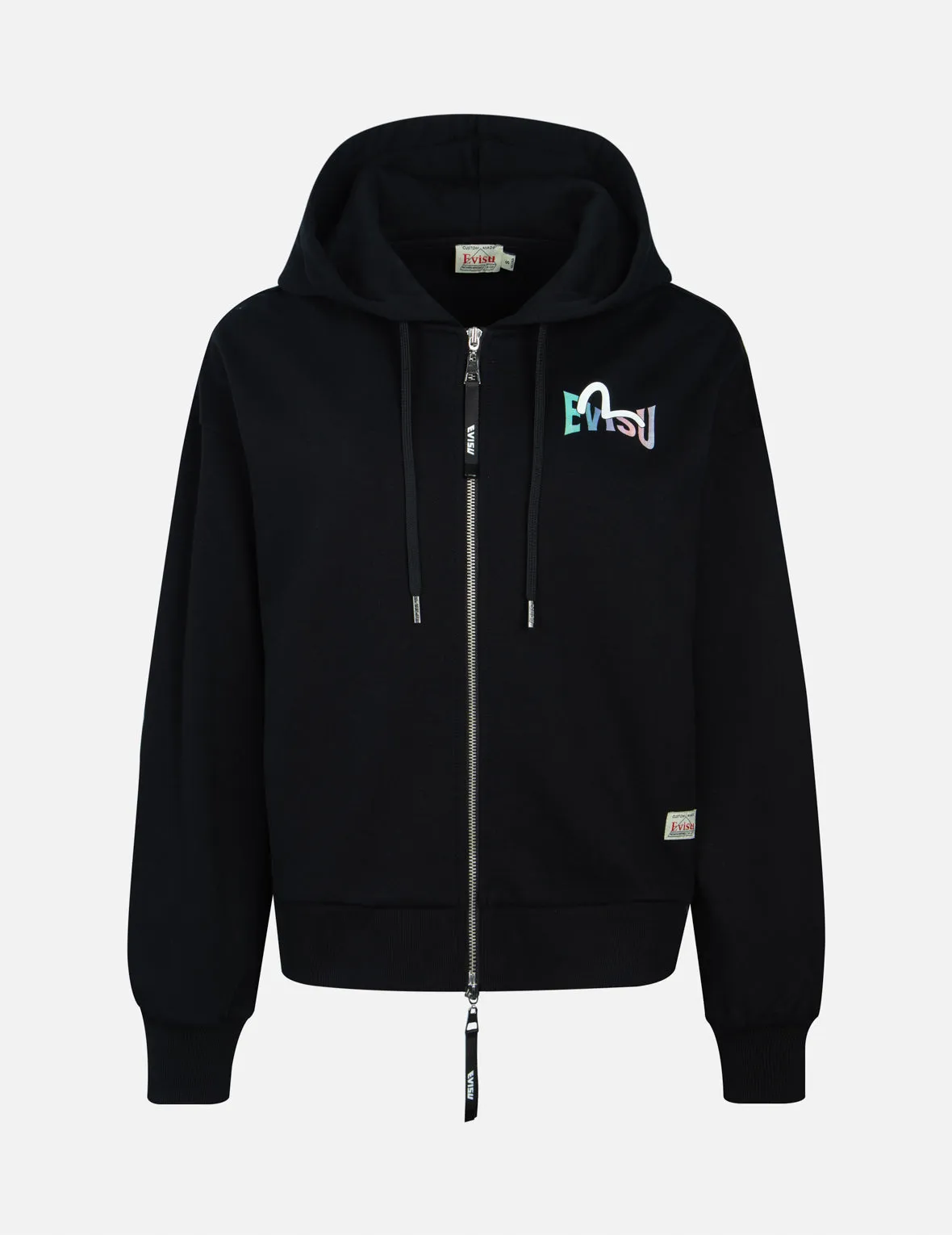 Iridescent Daicock Zip-up Fashion Fit Hoodie