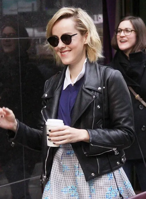 JENA MALONE LEATHER JACKET | WOMEN CELEBRITY LEATHER JACKET BY THE JACKET SELLER