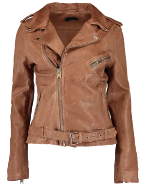 Kiyoshi Leather Biker Jacket