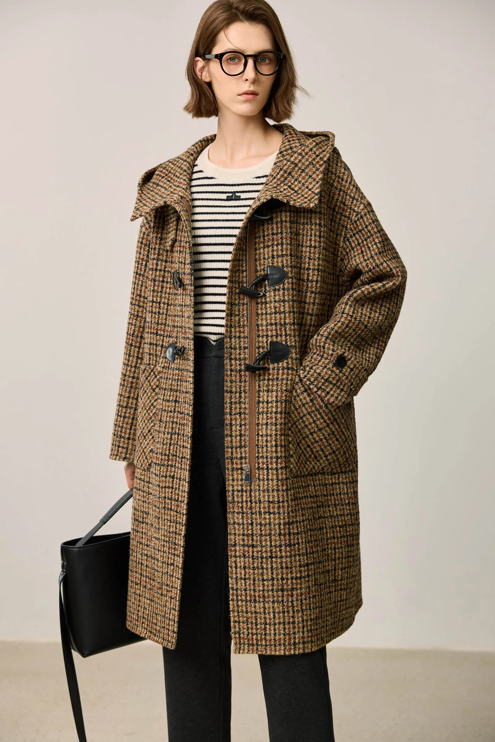 LILY Vintage Collegiate Wool Coat