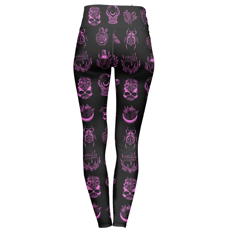 Magick High Waisted Leggings - Potion Edition