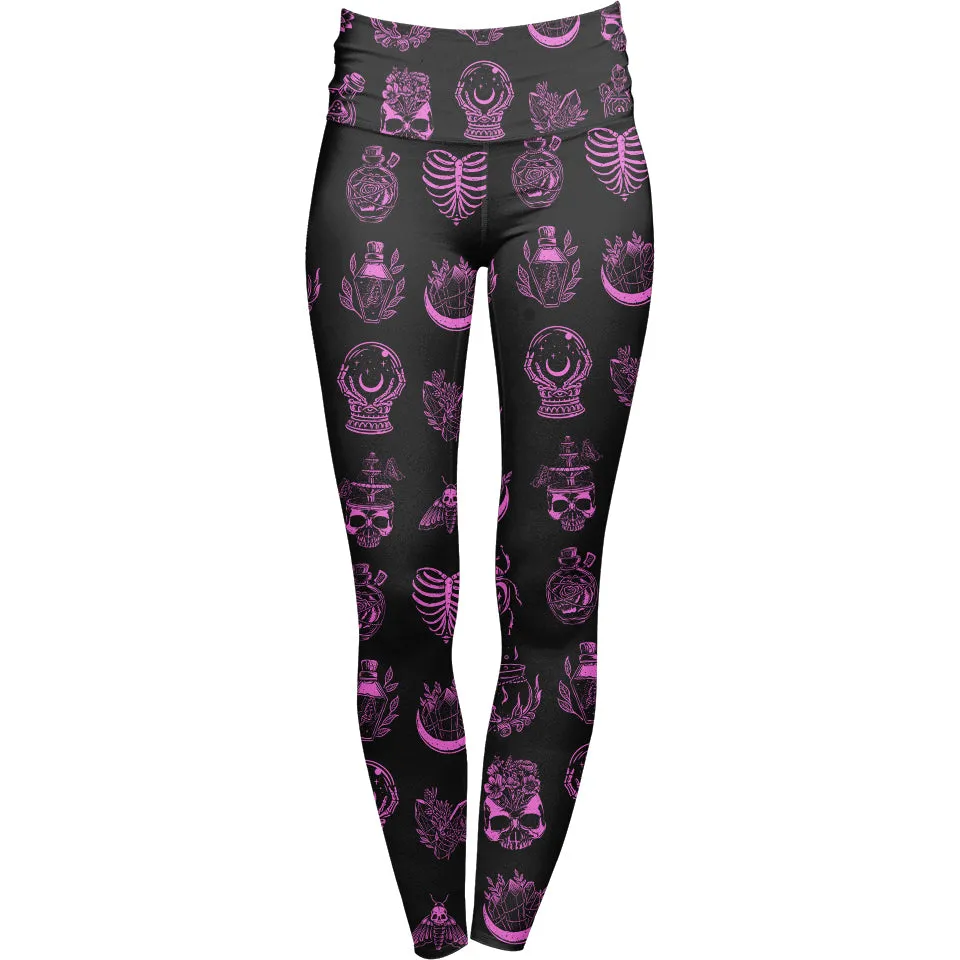 Magick High Waisted Leggings - Potion Edition