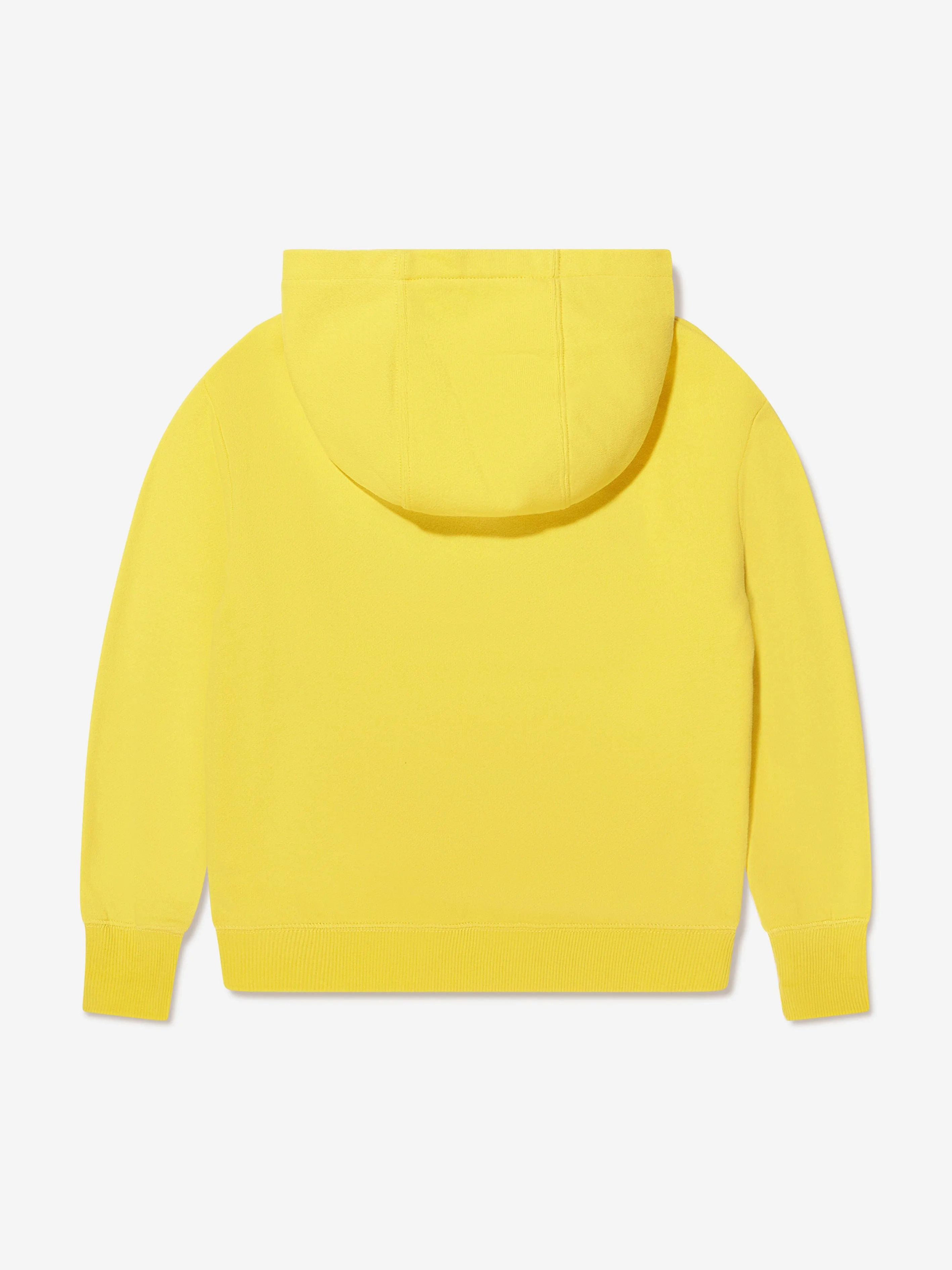 MARC JACOBS Boys Logo Hoodie in Yellow