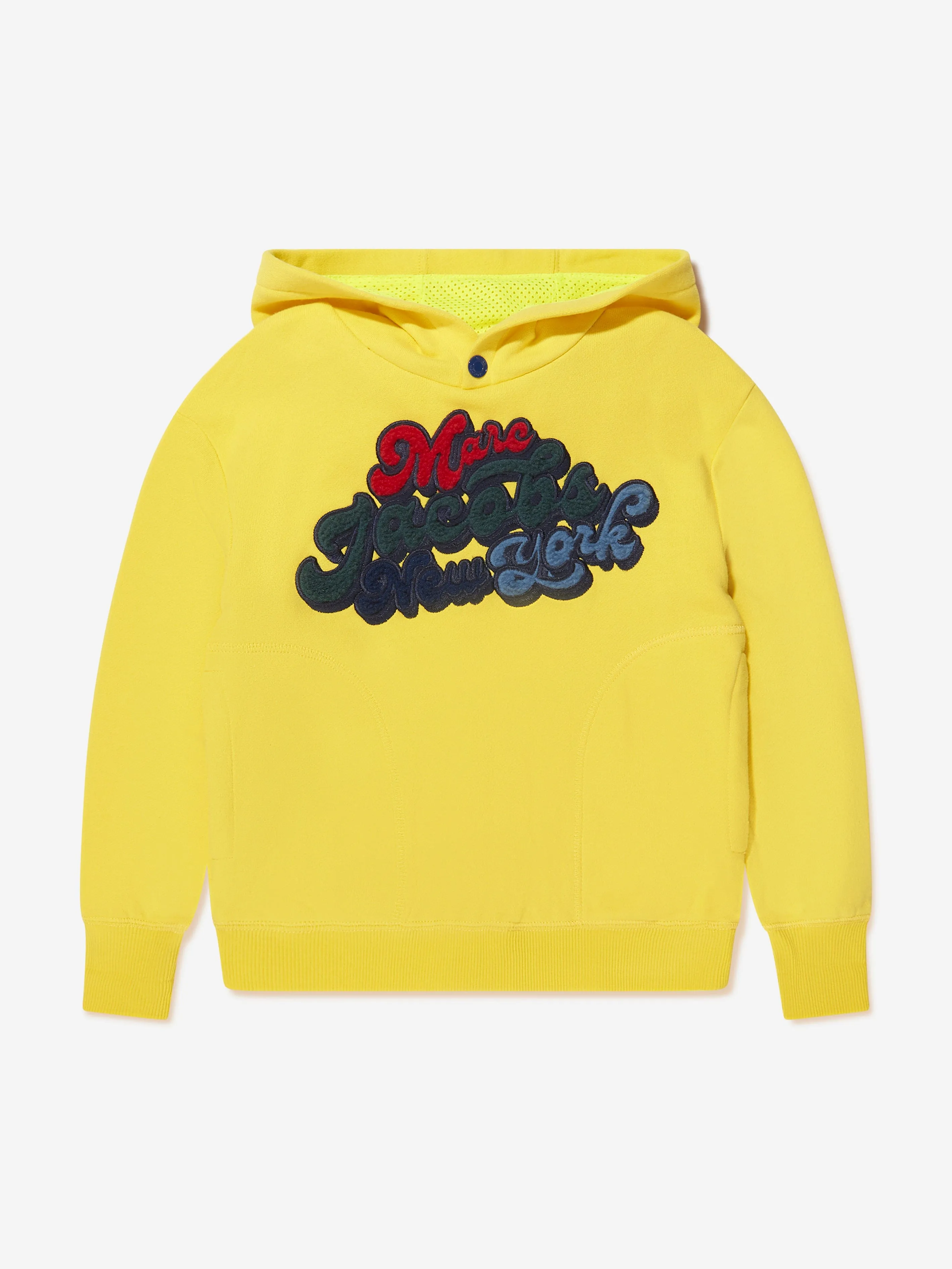 MARC JACOBS Boys Logo Hoodie in Yellow