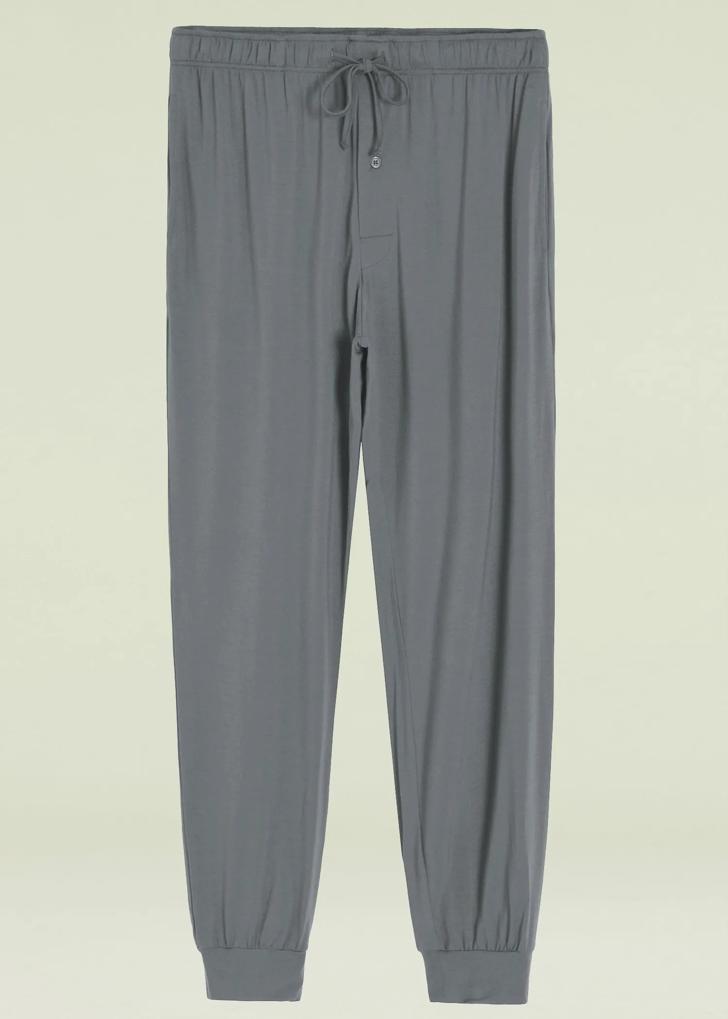 Men's Bamboo Viscose Jogger Pajama Pants Lounge Bottoms