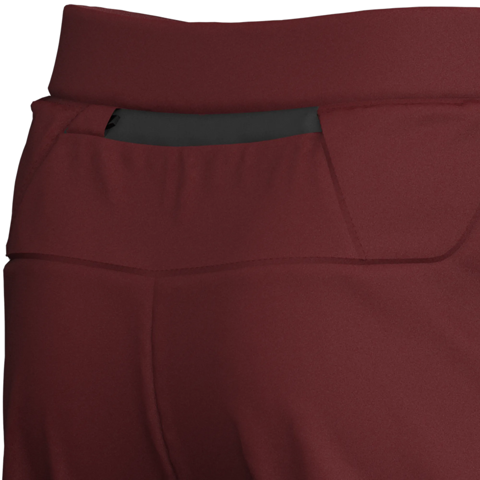 Men's Burgundy T-Shirt, Sports Shorts & Socks Set