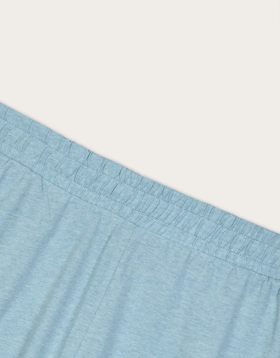 Men's Single Jersey Shorts - TURQUOISE