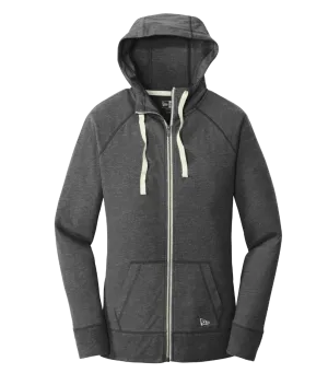 New Era Ladies Sueded Cotton Full-Zip Hoodie