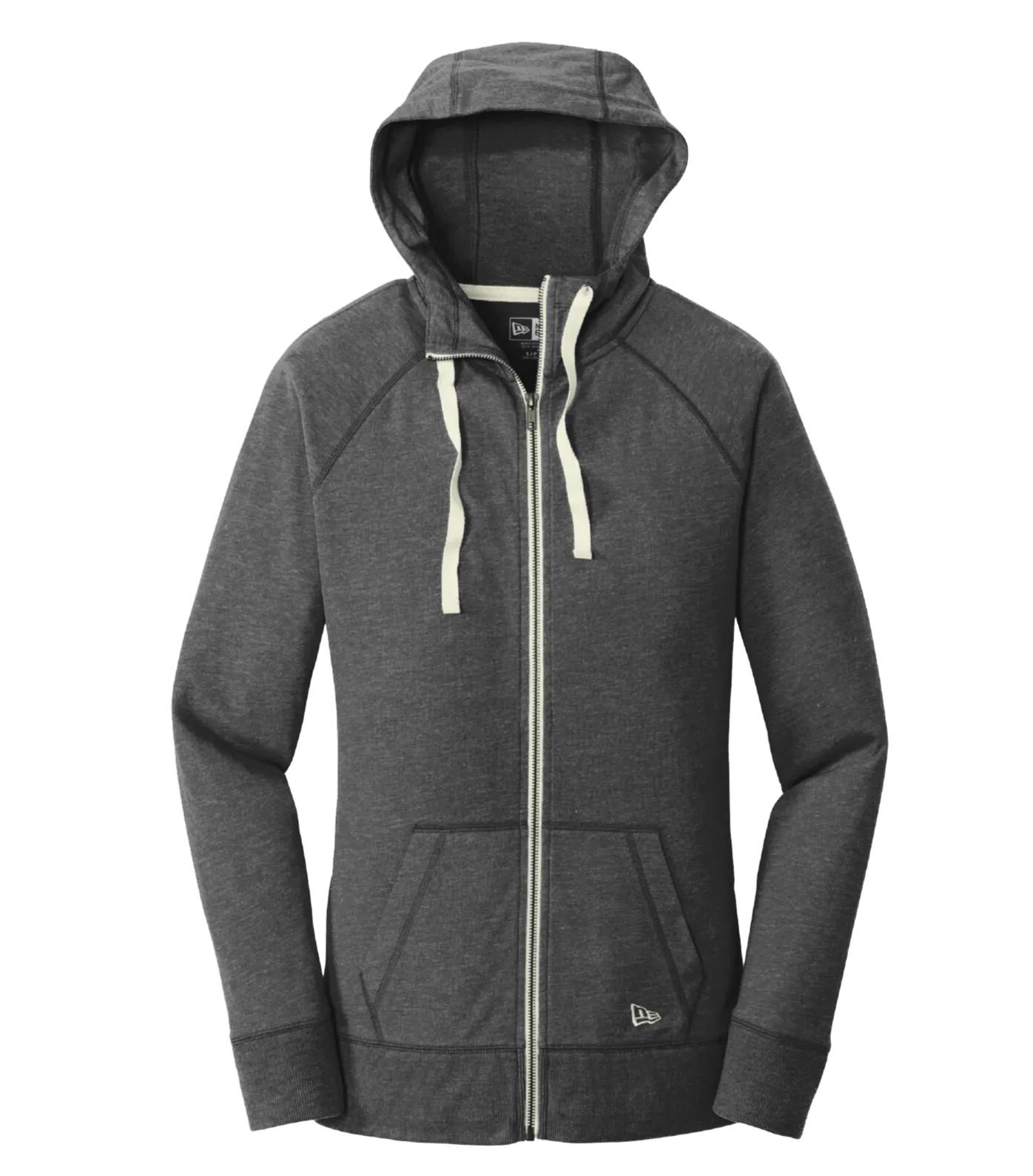 New Era Ladies Sueded Cotton Full-Zip Hoodie