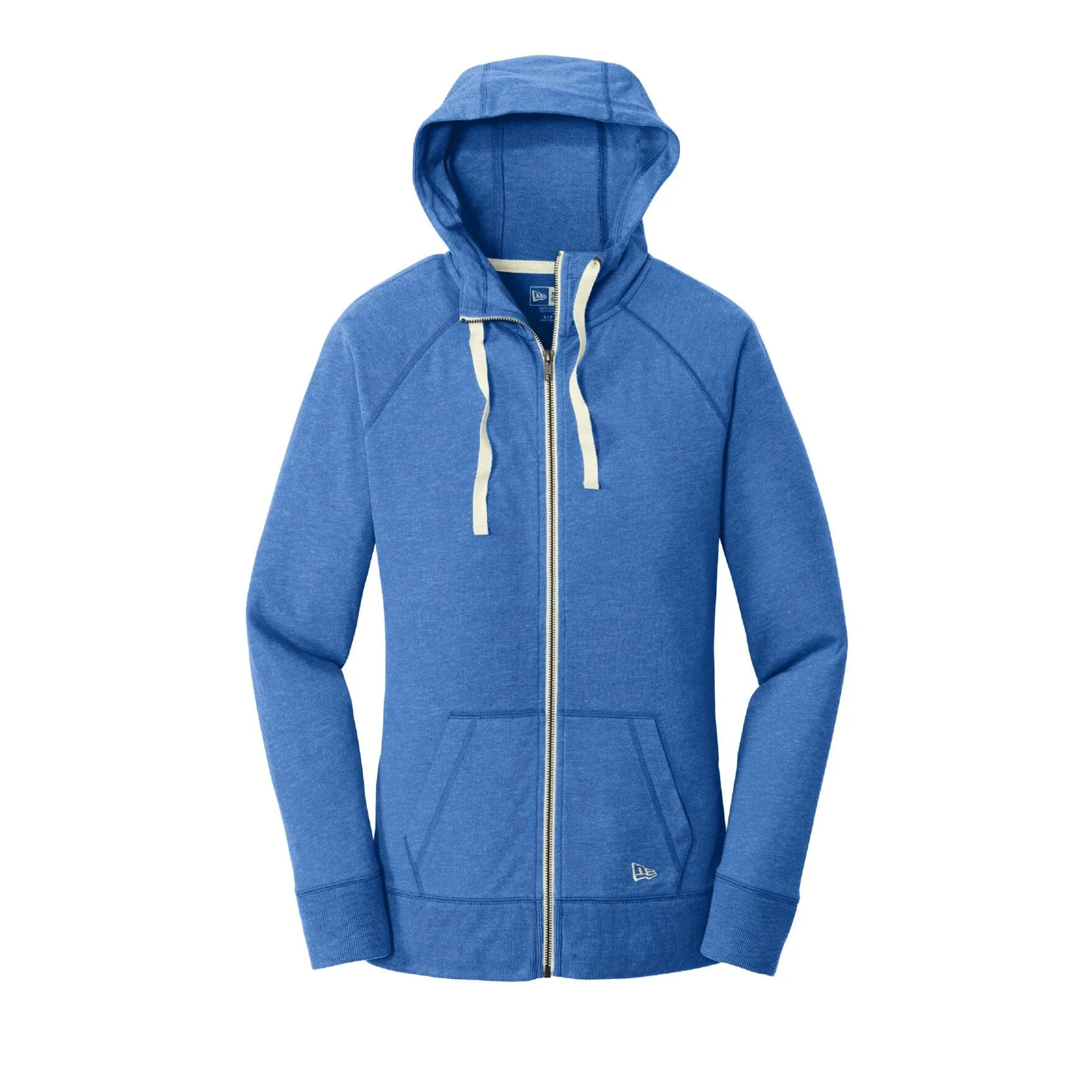 New Era Ladies Sueded Cotton Full-Zip Hoodie