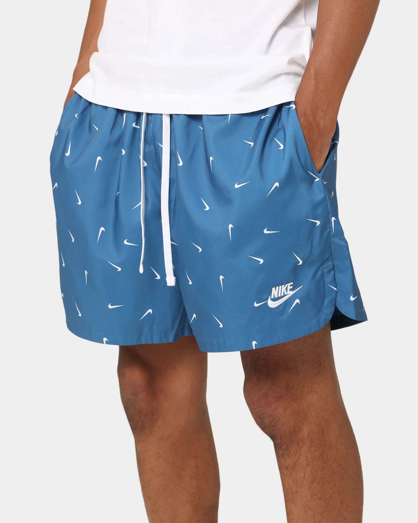 Nike Nike Sportswear Sport Essentials Woven Lined Flow Shorts Dark Marina Blue