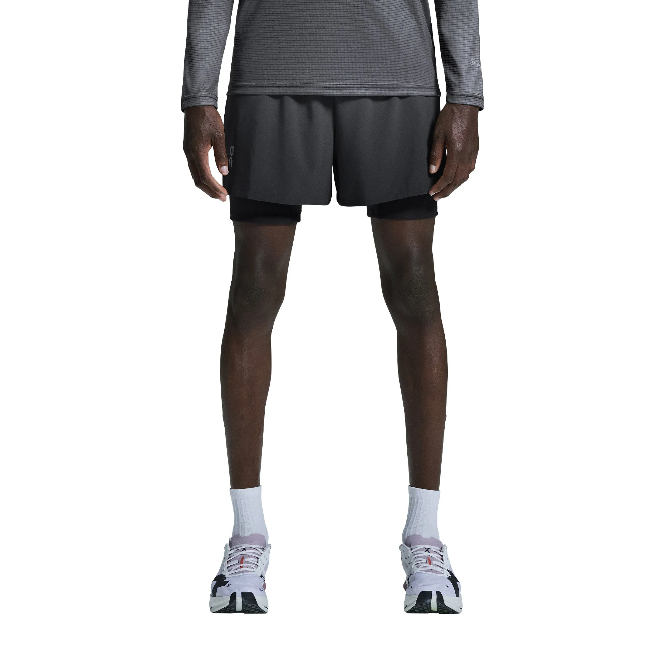 On Men's Pace Shorts Iron