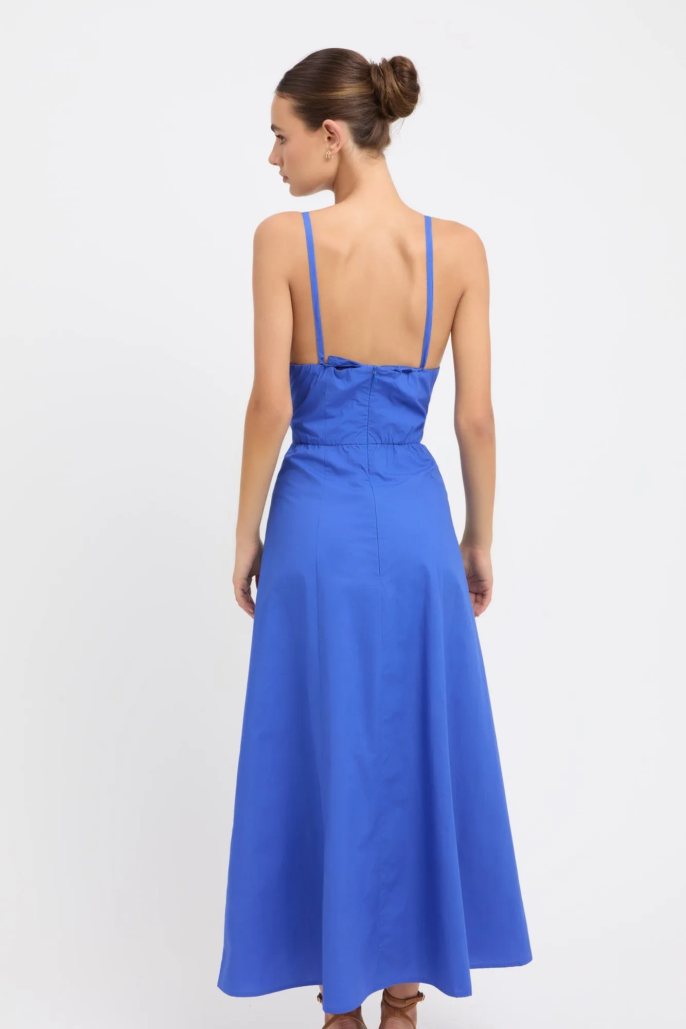 Poplin Halter Dress