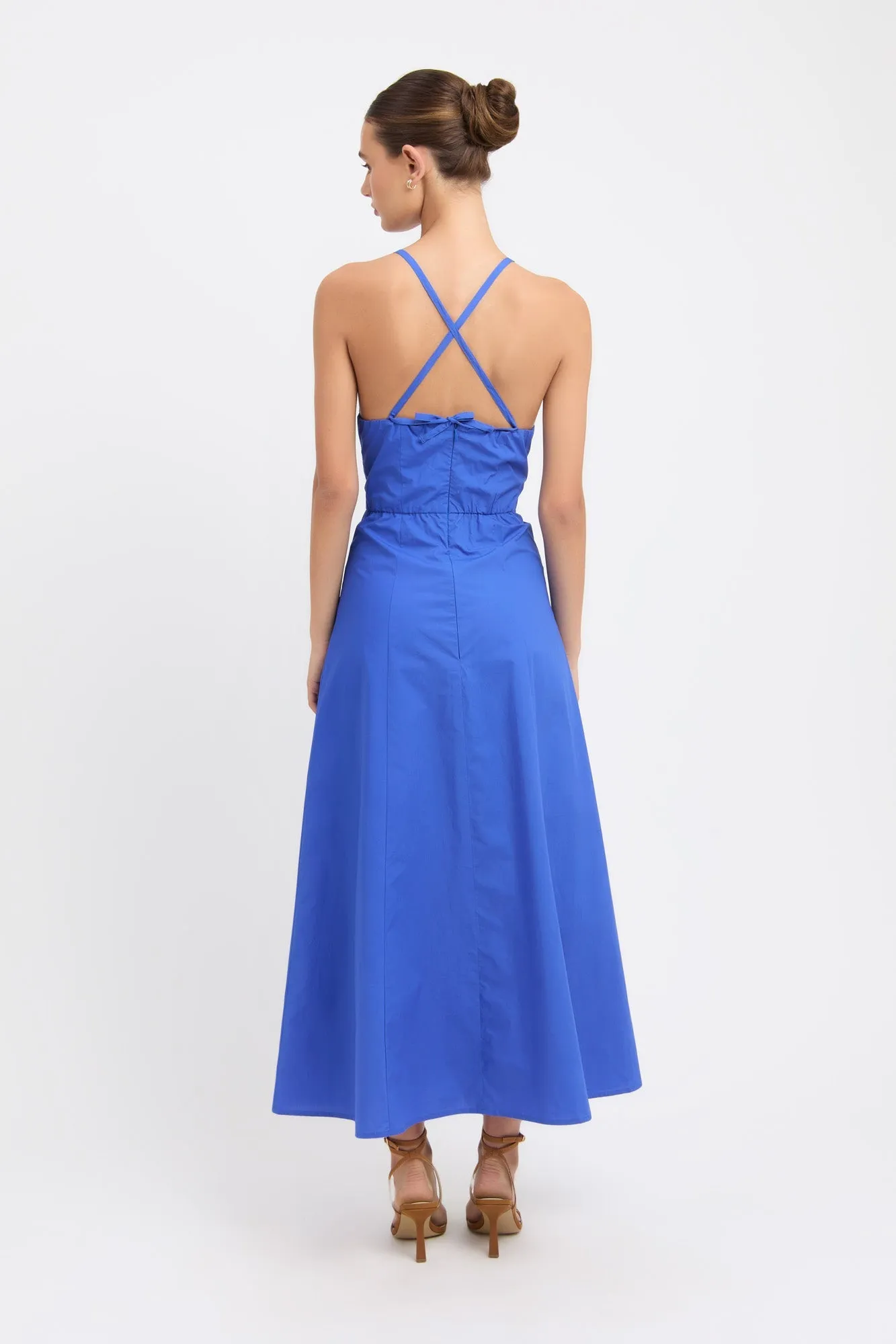 Poplin Halter Dress