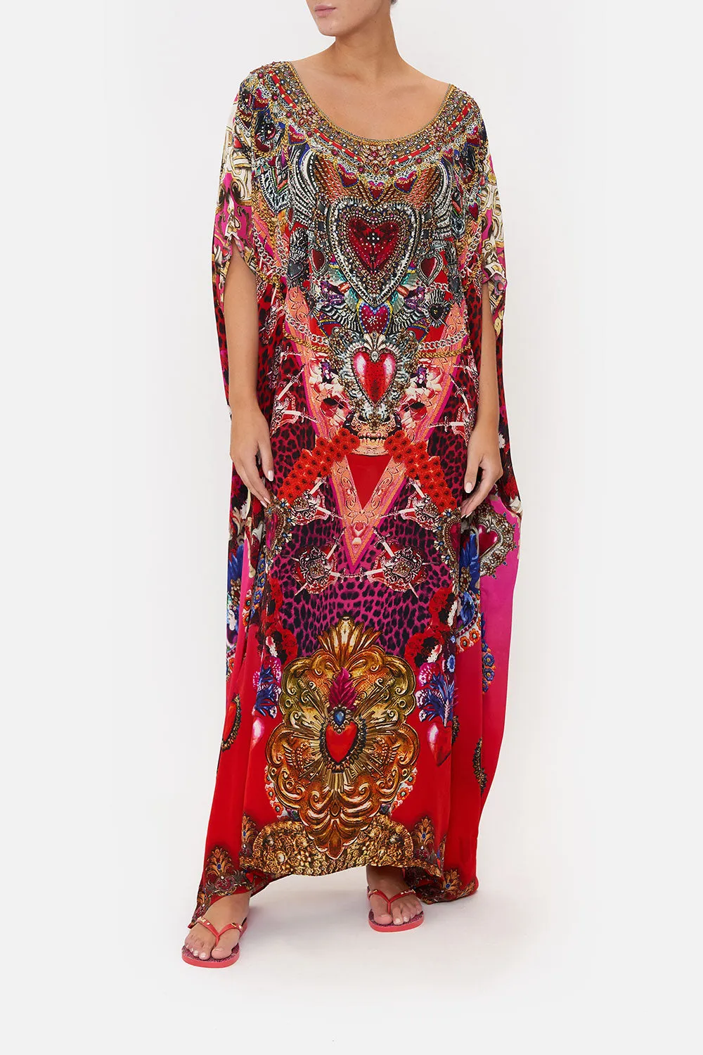 ROUND NECK KAFTAN ARTESANIA MANIA