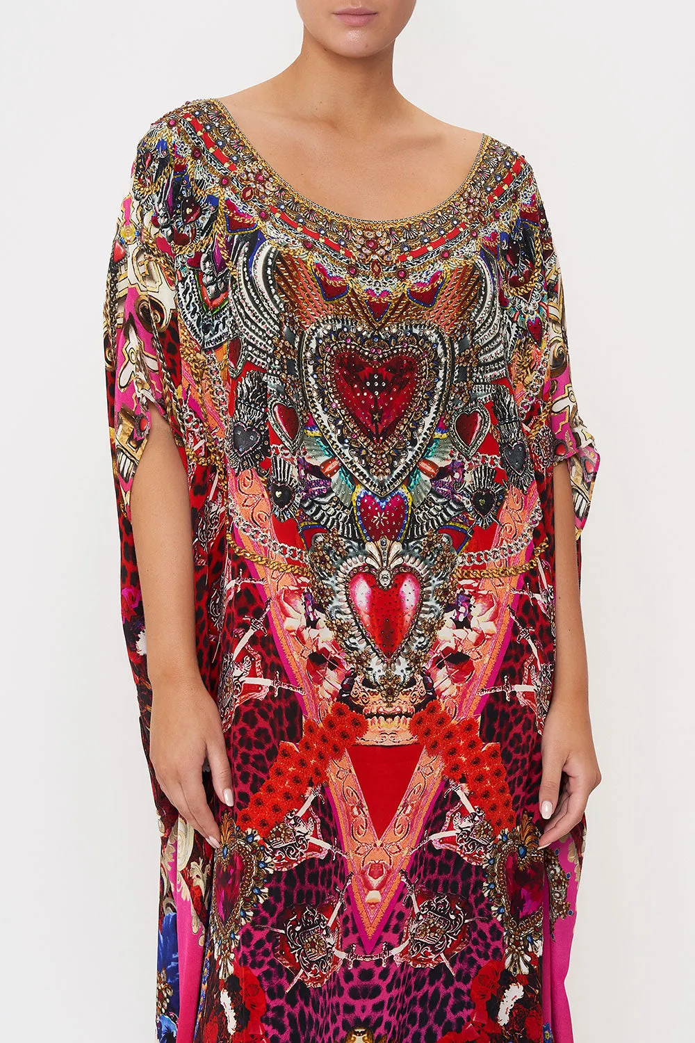 ROUND NECK KAFTAN ARTESANIA MANIA