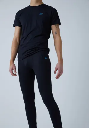 Running Tights with pockets, long, black