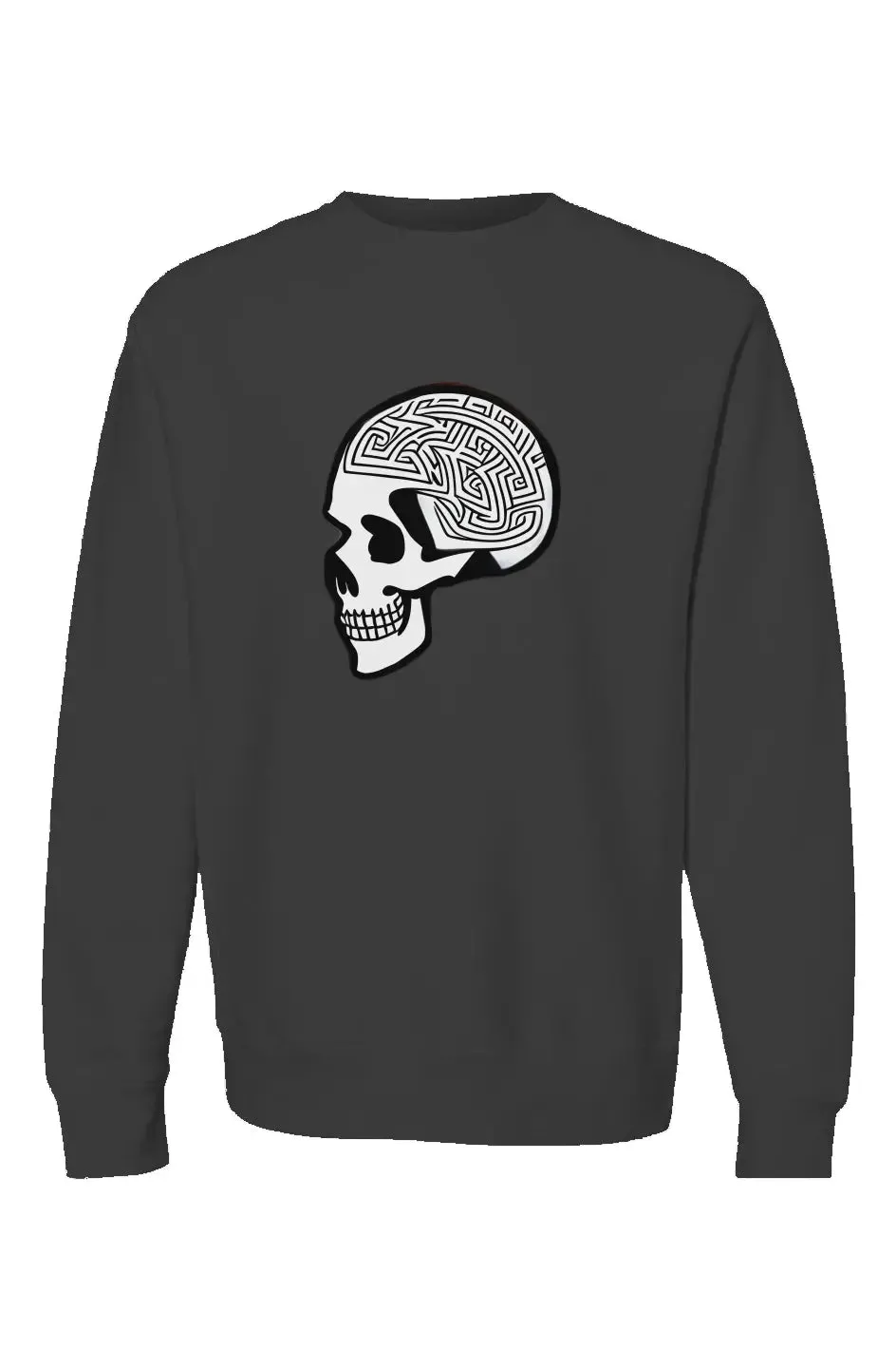 Skull Premium Heavyweight Non-Hooded Sweatshirt